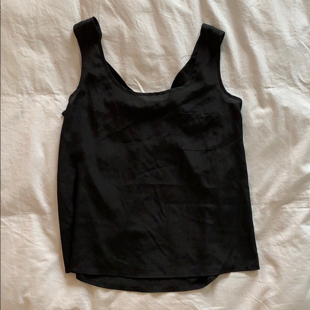 Black formal top